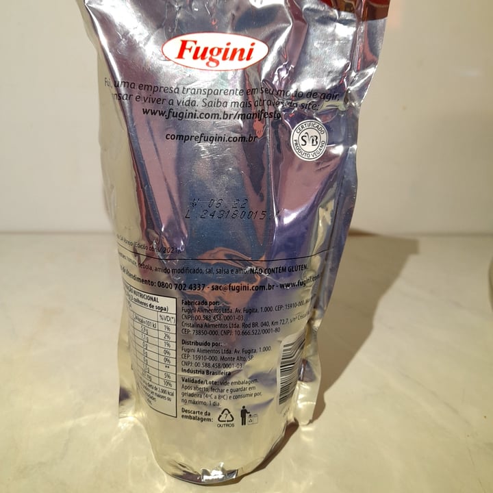 review photo of Fugini Molho de tomate shared by @melyssarfl on 18 Jan 2022 - review