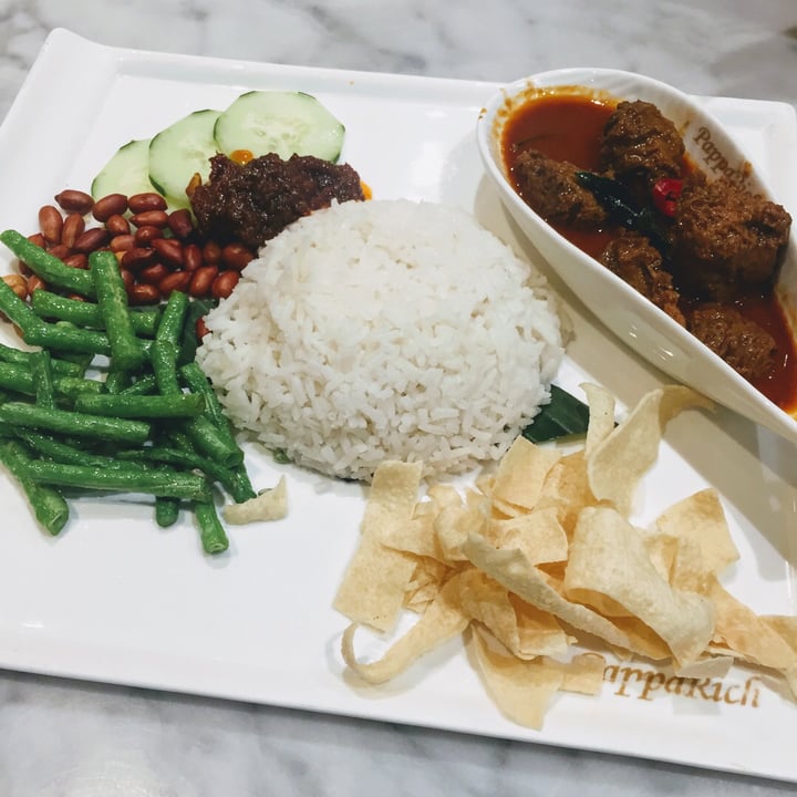 photo of PappaRich Westgate Nasi lemak with vegetarian mutton curry shared by @waisum on  15 Nov 2019 - review