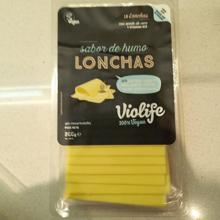 photo of Violife Queso Lonchas Ahumado shared by @guajira on  29 Oct 2021 - review