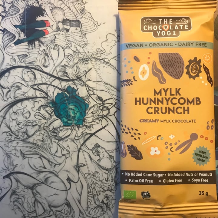 review photo of The Chocolate Yogi Mylk Hunnycomb Crunch shared by @natashathevegan on 11 Nov 2020 - review