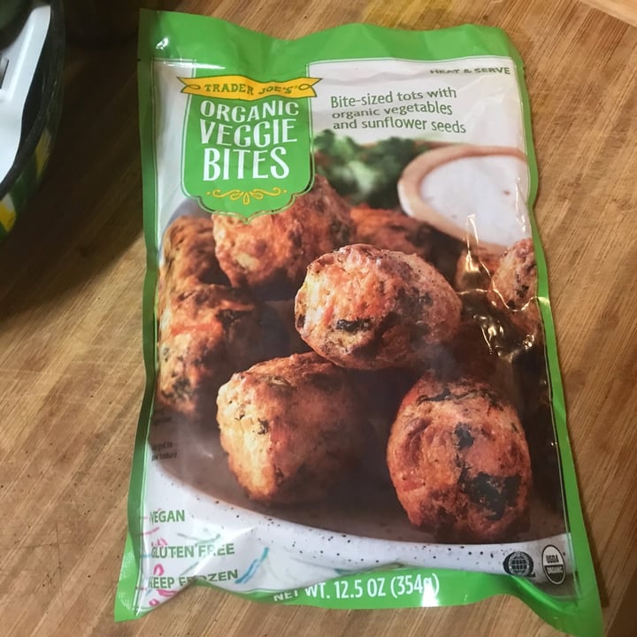 photo of Trader Joe's Organic veggie bites shared by @missannethropi on  08 Apr 2022 - review