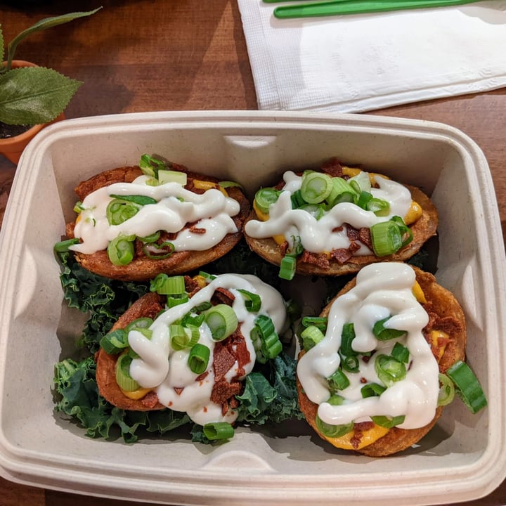 photo of DC Vegan Potato Skins shared by @kathryncberlin on  18 May 2022 - review