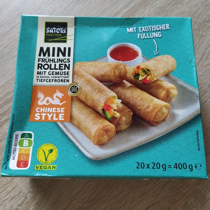 photo of Satori Asian Style Mini Frühlingsrollen mit Gemüse shared by @uckpa on  25 Jun 2022 - review