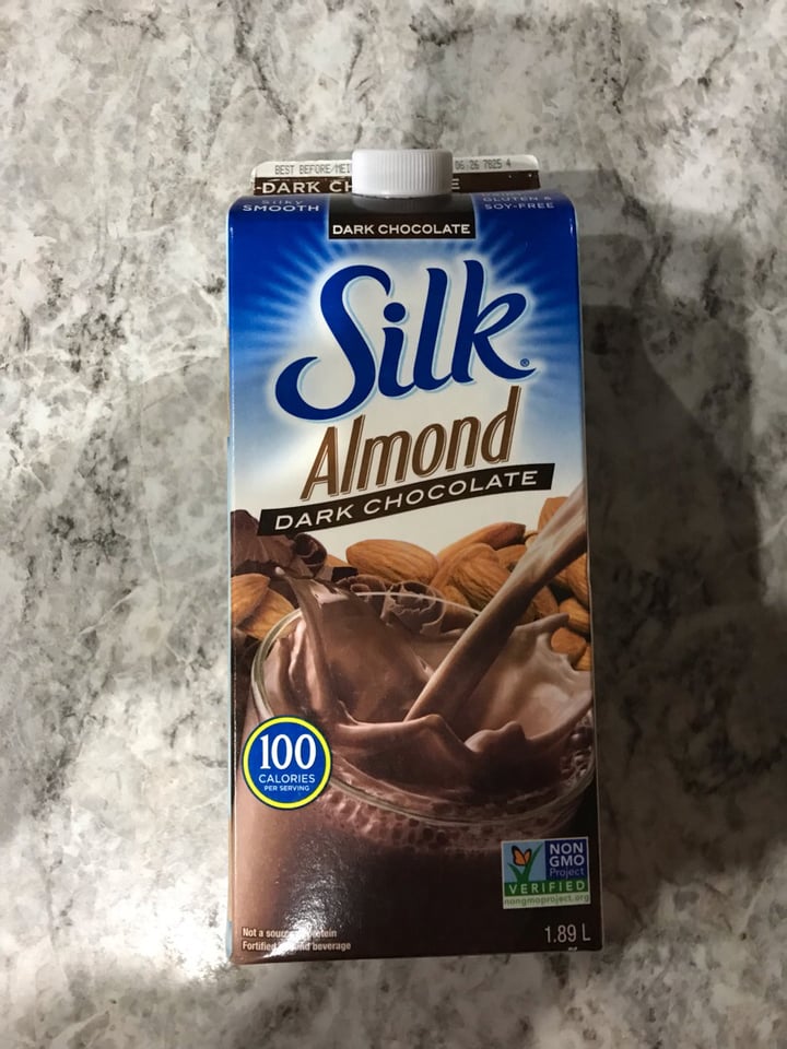 photo of Sold Almond Dark Chocolate Silk Almond Dark Chocolate Almond Milk shared by @terrilee on  23 Dec 2019 - review