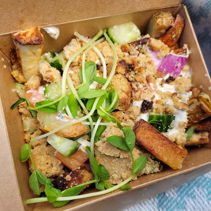 review photo of Bliss Kitchen Greek Fries shared by @yummyecoliving on 04 Jun 2021 - review