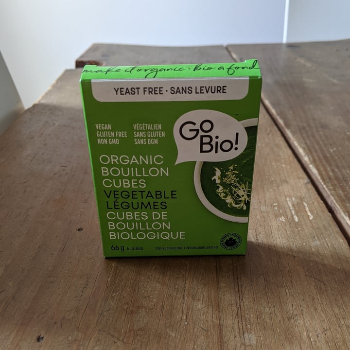 photo of Go Bio! Veggie cubes shared by @jacintavegangal12 on  17 Mar 2021 - review