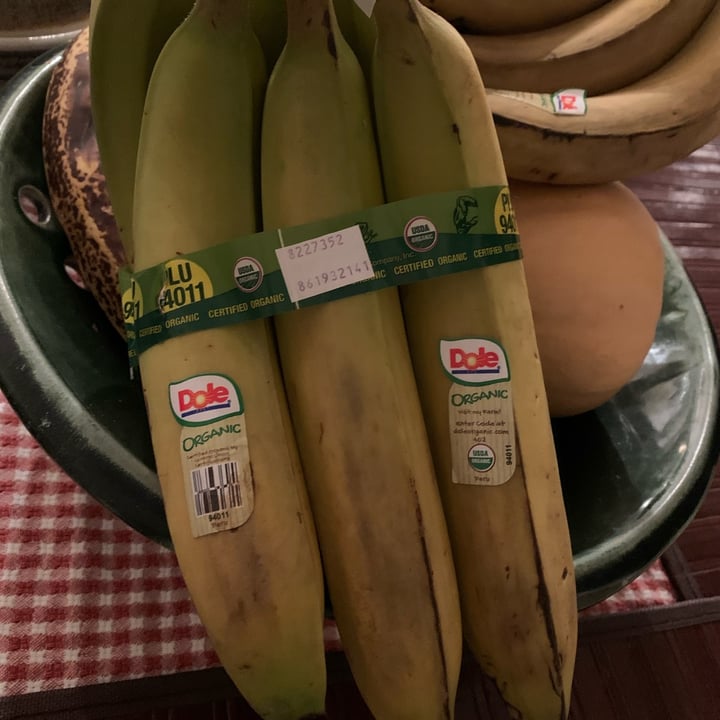 photo of Dole Organic bananas shared by @ingridpar on  07 Nov 2021 - review