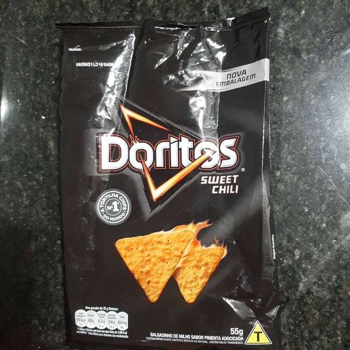 photo of Pepsico Doritos Sweet Chili shared by @joanajardim on  11 Aug 2021 - review