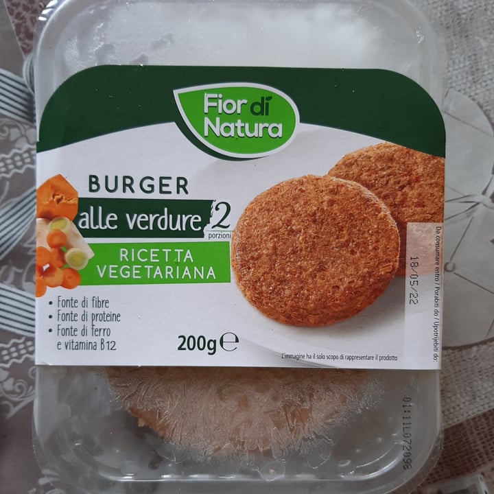 review photo of Fior di Natura Burger alle verdure (2 porzioni) shared by @teresa9 on 16 May 2022 - review