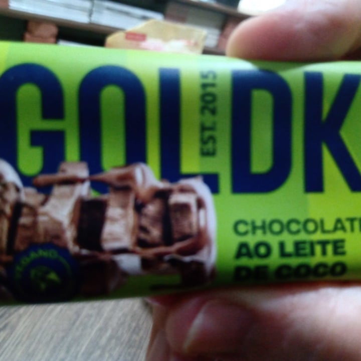 review photo of GoldKO Chocolate ao leite de coco shared by @jenifercubas on 08 May 2022 - review