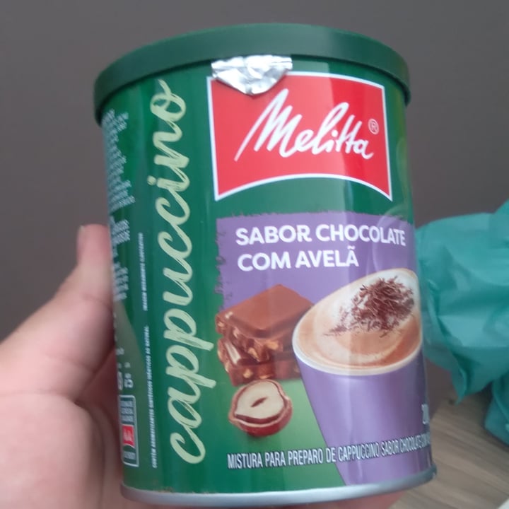 photo of Melitta Cappuccino com sabor de avelã shared by @bellevegan on  20 Feb 2022 - review