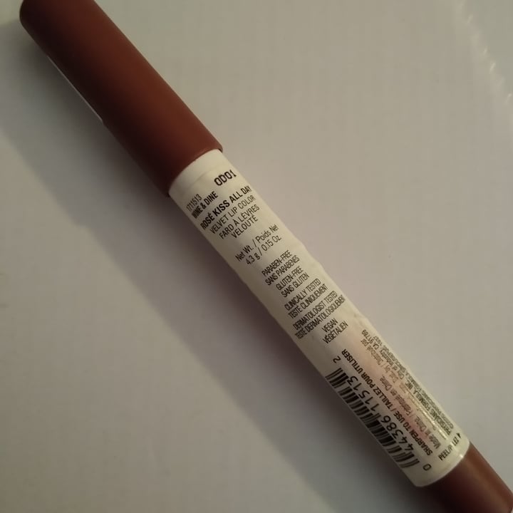 photo of Physicians Formula Rose Kiss All Day- Velvet Lip- Wine & Dine shared by @herbivourousdyrad on  14 Jan 2022 - review
