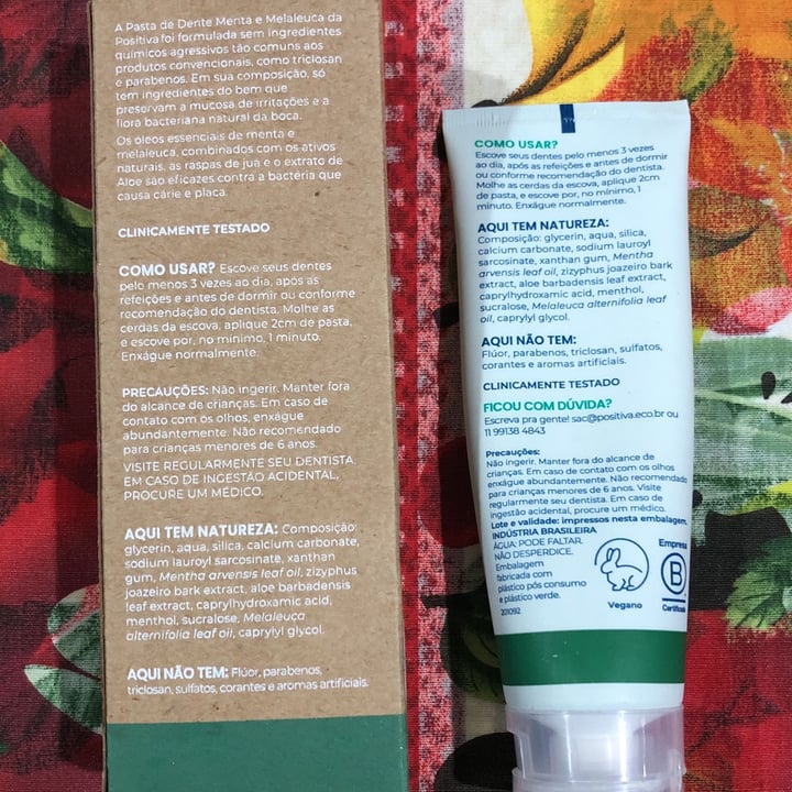 review photo of Positiv.a Pasta de Dente shared by @mariest on 18 Nov 2022 - review