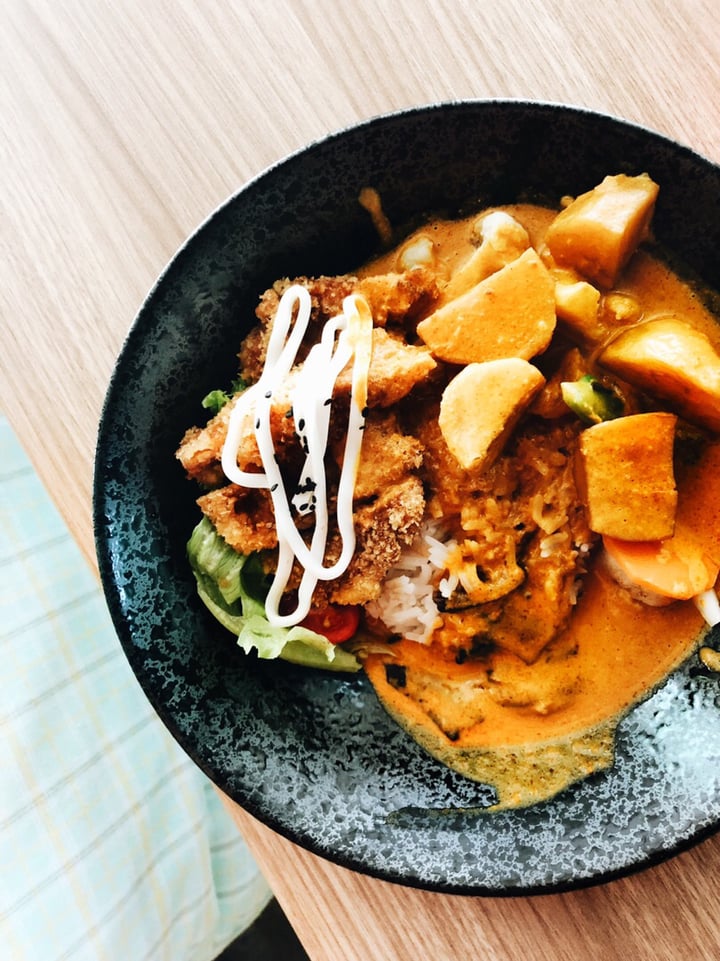 photo of Vegan Curry Rice with Mother Earth VCR Signature Curry Katsu Don shared by @consciouscookieee on  06 Jul 2019 - review