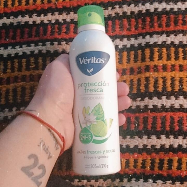 photo of Veritas Desodorante Protección Fresca shared by @marenv on  23 Jul 2020 - review