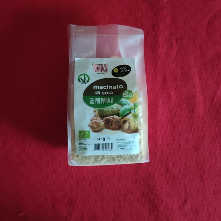photo of Fatti per Bene Macinato di soia shared by @jessicadevecchi on  13 May 2022 - review