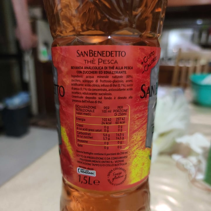 review photo of San benedetto Thè pesca shared by @manuelocchetti on 28 Apr 2022 - review