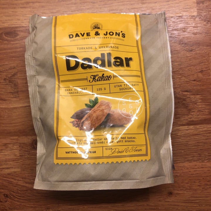 photo of Dave & Jon's Dadlar kakao shared by @figaro on  13 Aug 2021 - review