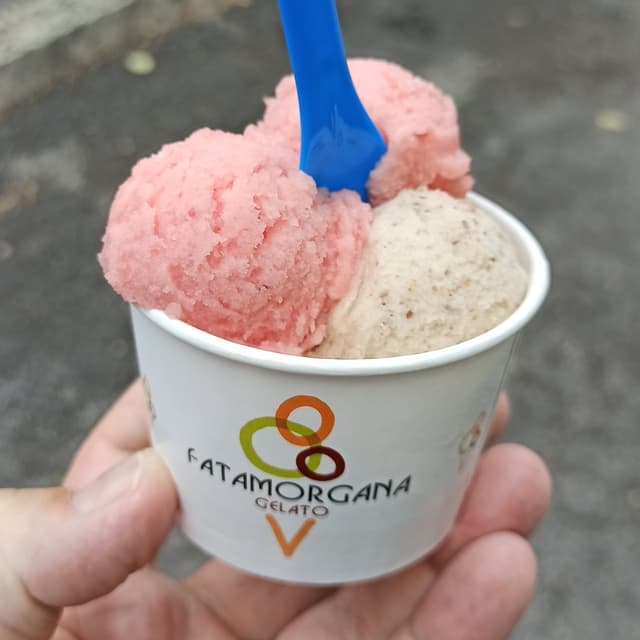 Photo of the dish “Gelato "pensiero" e "mela e cannella"”