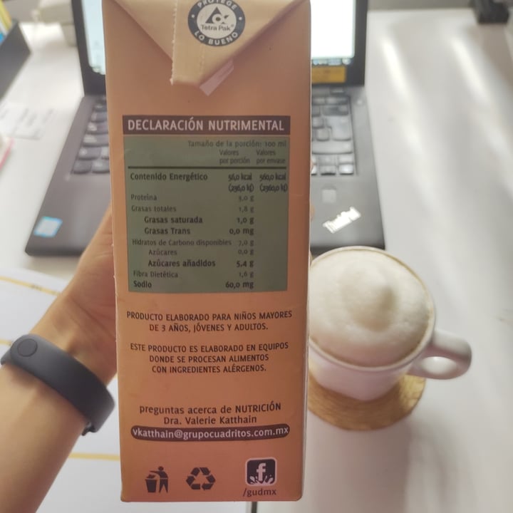 photo of GüD Barista Alimento Líquido de Soya sabor Vainilla shared by @nelly19 on  19 Aug 2021 - review