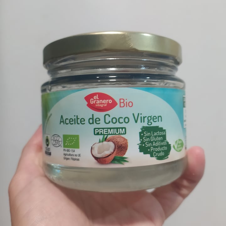 photo of El Granero Integral Aceite De Coco Virgen Bio shared by @lahido on  13 Sep 2021 - review