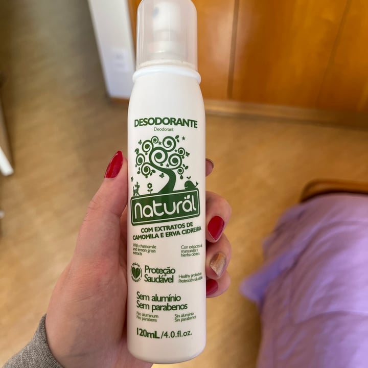 review photo of Orgânico Natural Desodorante Em Spray Camomila e Erva Cidreira shared by @biacmuller on 07 May 2022 - review