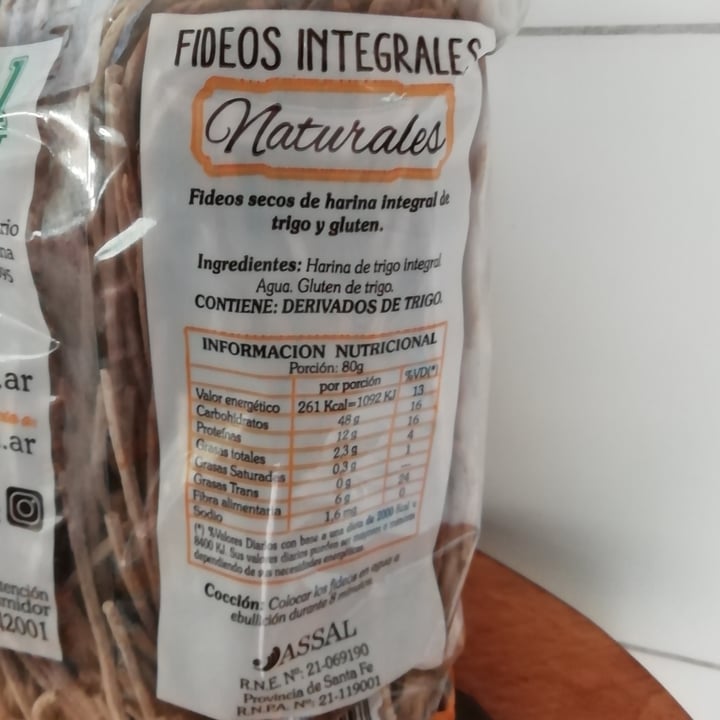 photo of Ceral Alimentos Diet Fideos Integrales Naturales shared by @nanaesquivel on  08 Jan 2021 - review