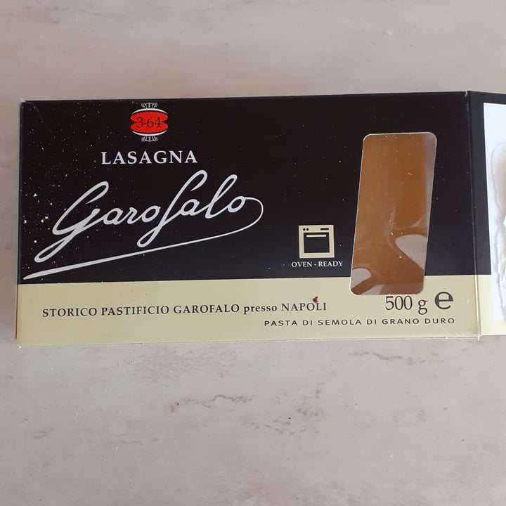 review photo of Pasta garofalo Lasagna shared by @carmenveg on 02 May 2022 - review