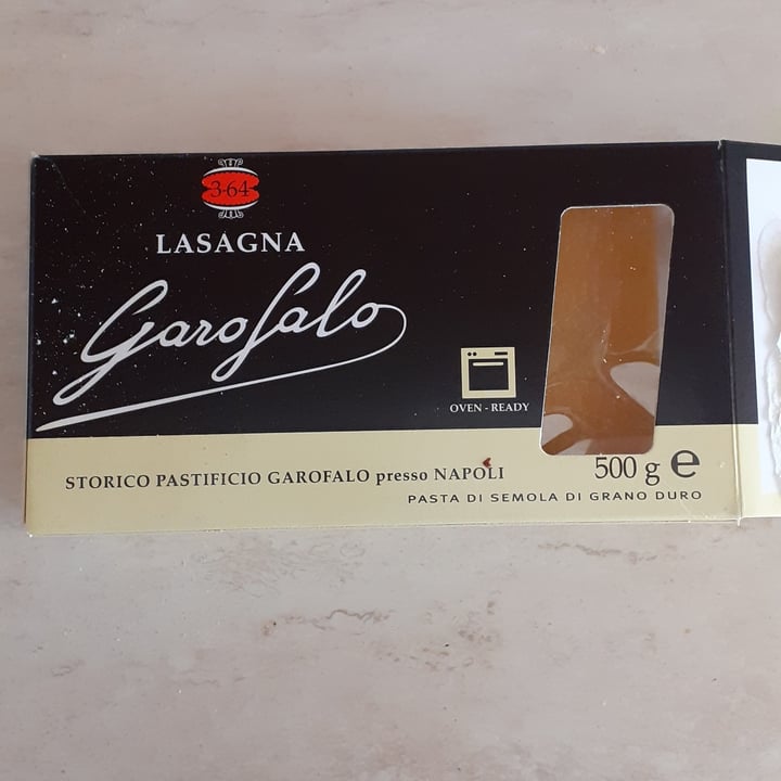 photo of Pasta garofalo Lasagna shared by @carmenveg on  02 May 2022 - review