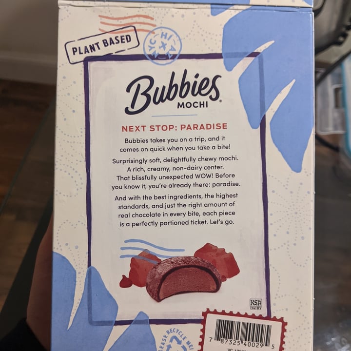 photo of Bubbies Non-dairy chocolate mochi shared by @kimibun on  24 May 2022 - review