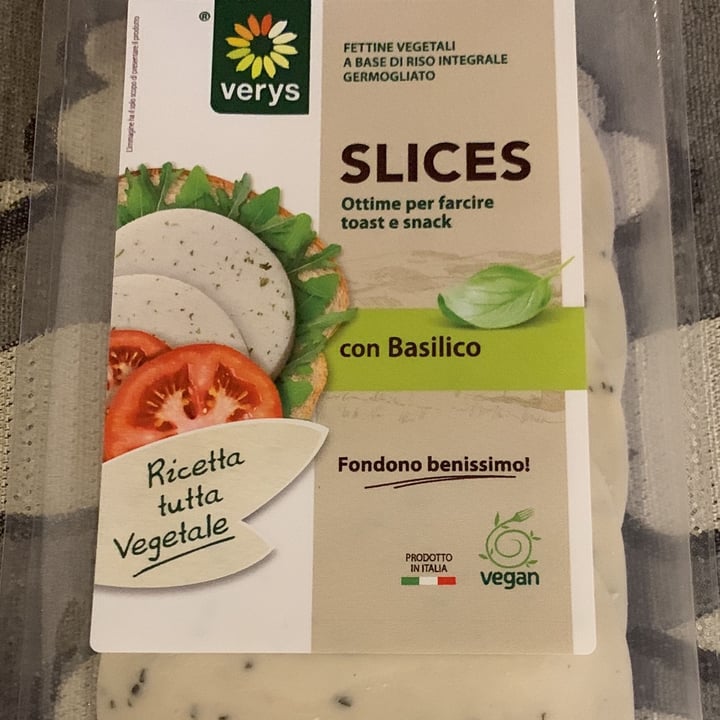 photo of Verys Vegan Cheese Slices with Basilico shared by @niki99 on  23 Mar 2022 - review