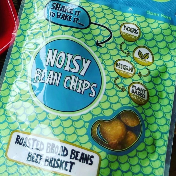 photo of Noisy bean chips Roasted Broad Bean Beef Brisket shared by @katmarievegan on  19 Sep 2021 - review