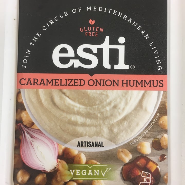 photo of Esti caramelised onion hummus shared by @valedv on  23 Nov 2022 - review
