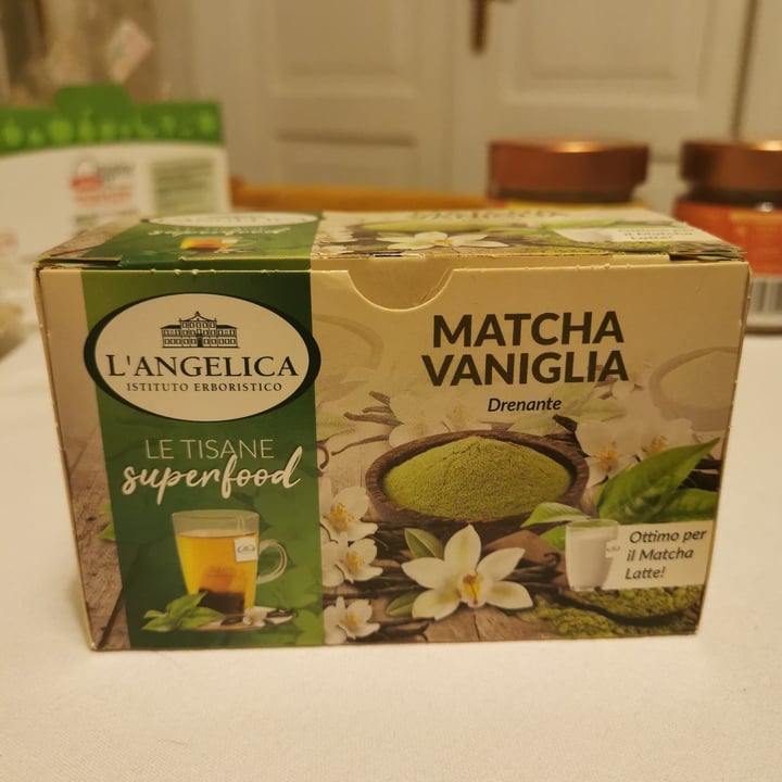 photo of L'angelica Le tisane superfood Matcha Vaniglia drenante shared by @silviacov on  18 Apr 2022 - review