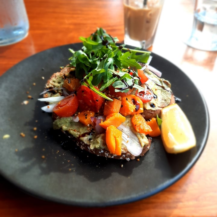 photo of The Deck Restaurant & Bar Vegan smashed avo toast shared by @paulixx on  16 Aug 2021 - review