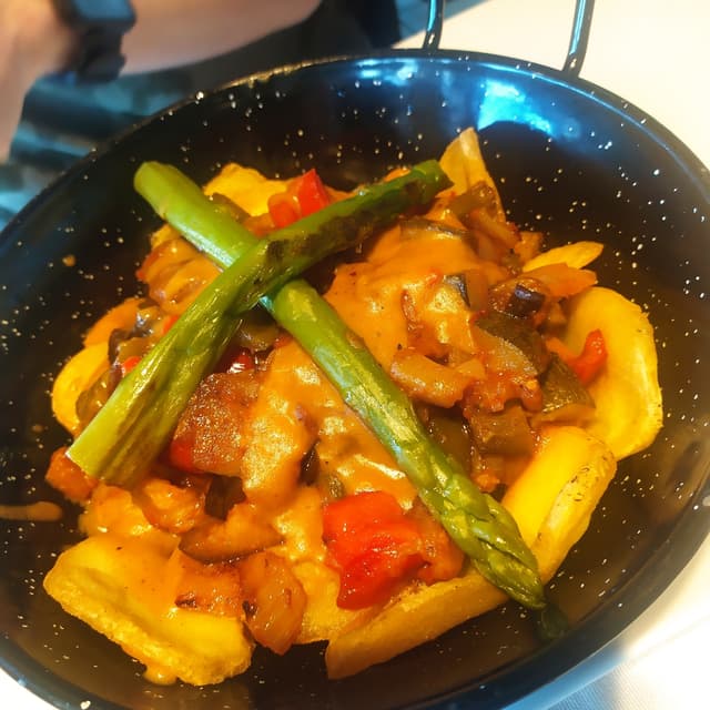菜肴“Sartenako vegano”的照片