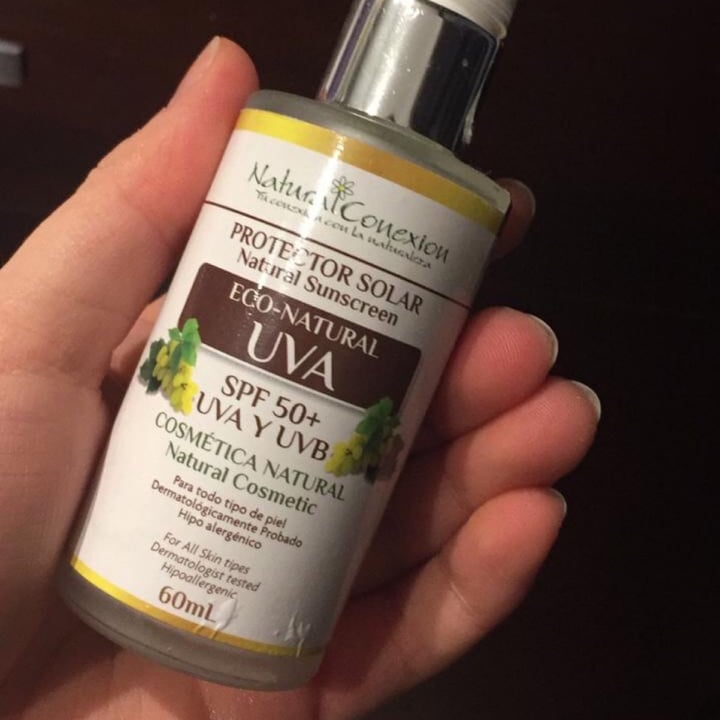 photo of Natural conexion Protector Solar Eco-natural shared by @tangerine2020 on  05 Aug 2020 - review