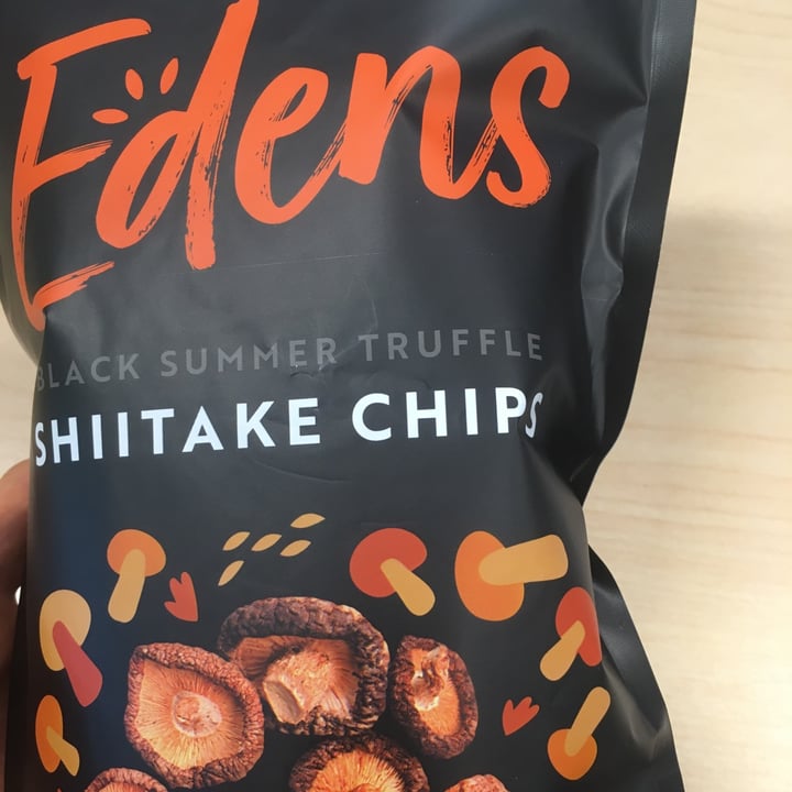 review photo of Edens Black Summer Truffle Shiitake Mushroom Chips shared by @aram on 27 Dec 2020 - review