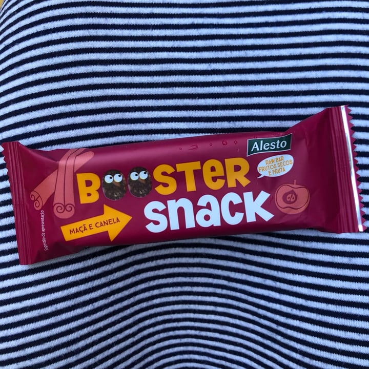 photo of Alesto Booster Snack Maça e Canela shared by @claudiaalmeida on  12 Sep 2022 - review