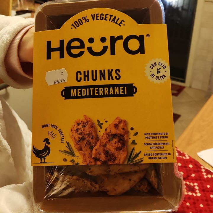 photo of Heura Chunks Mediterranei shared by @chetti299 on  16 Mar 2022 - review