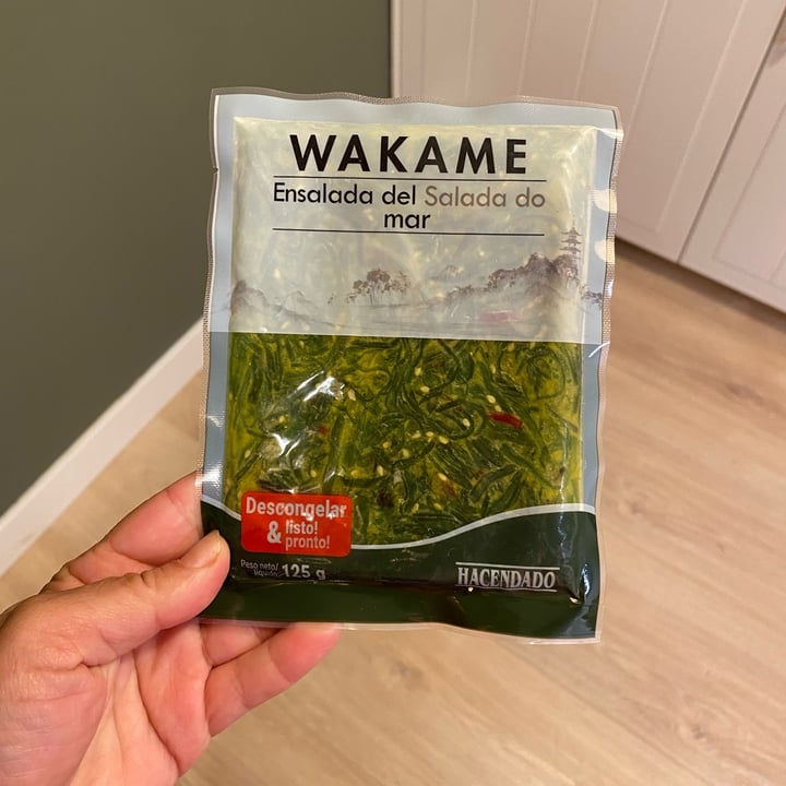 photo of Hacendado Wakame  Ensalada de mar shared by @susanvegan on  22 Jun 2022 - review