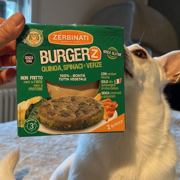 review photo of Zerbinati Burgerz Quinoa Spinaci e Verze shared by @pepefoodandmore on 28 Mar 2022 - review