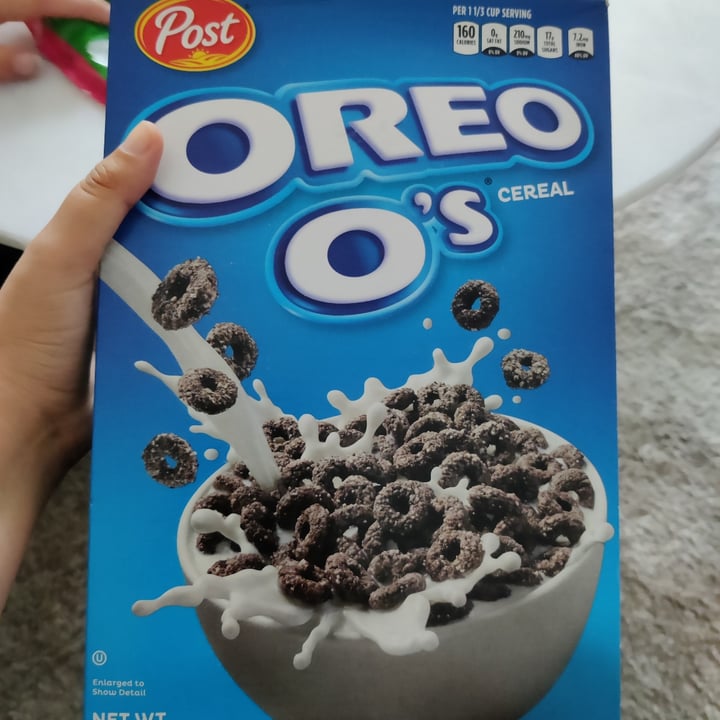 photo of Great Grains Oreo O’s Cereal shared by @enkelvegan on  19 Sep 2021 - review