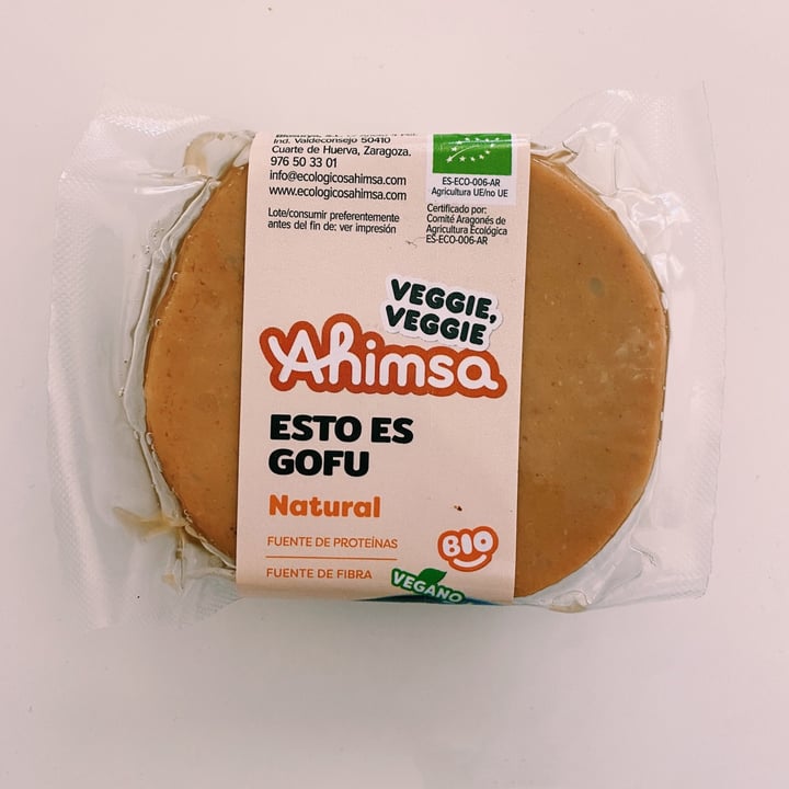 photo of Ahimsa Gofu Natural shared by @theveganavocadito on  08 Apr 2021 - review