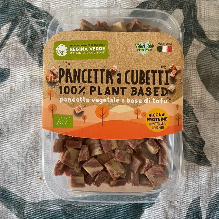 photo of Regina Verde pancetta a cubetti 100% plant based shared by @hazelrose16 on  03 Dec 2022 - review