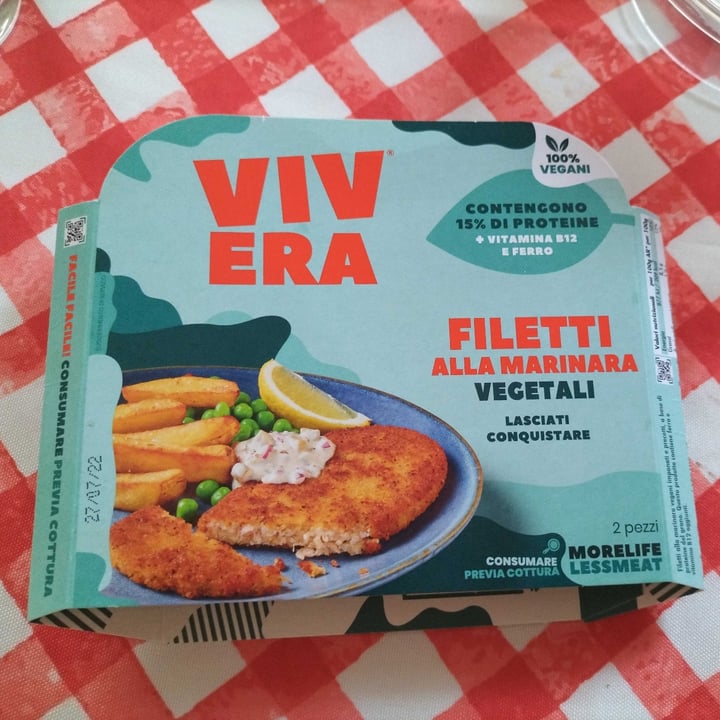 photo of Vivera Filetti alla marinara vegetali shared by @aloappete on  27 Jul 2022 - review