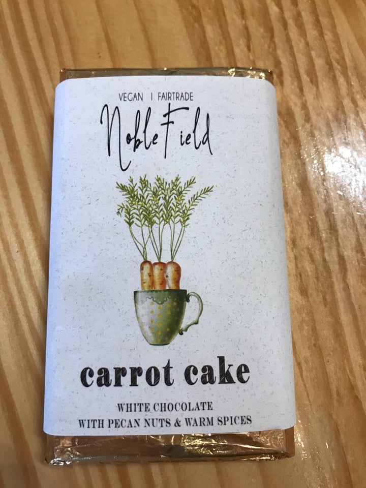 photo of Noble Field Carrot cake chocolate shared by @jessicabullard on  07 Sep 2019 - review