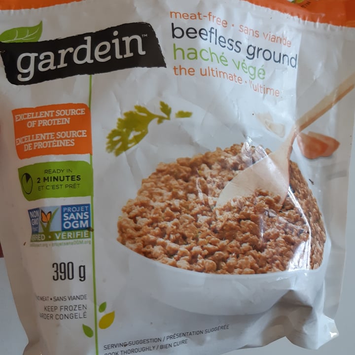 photo of Gardein The Ultimate Beefless Ground shared by @hbchic on  22 Mar 2021 - review