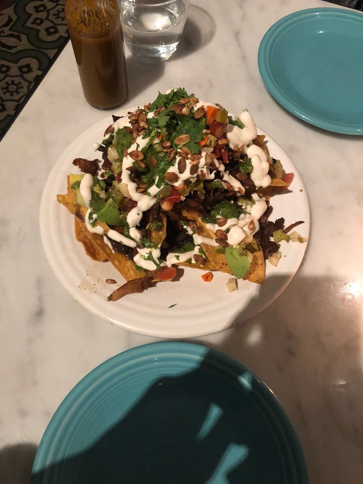 photo of Cafe Gratitude San Diego Nachos shared by @nikkessler on  18 Nov 2018 - review