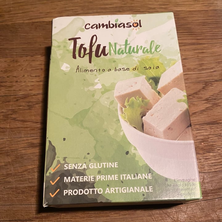 photo of Cambiasol Tofu Al Naturale shared by @carol9 on  19 May 2022 - review